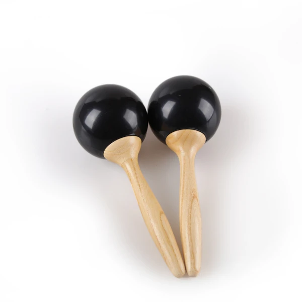 Новый деревянный Маракас шум чайник Маракас для детей музыкальные игрушки