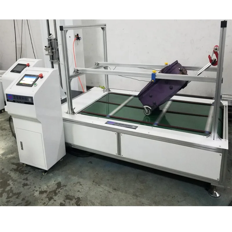 Standard luggage walking to bump tester price