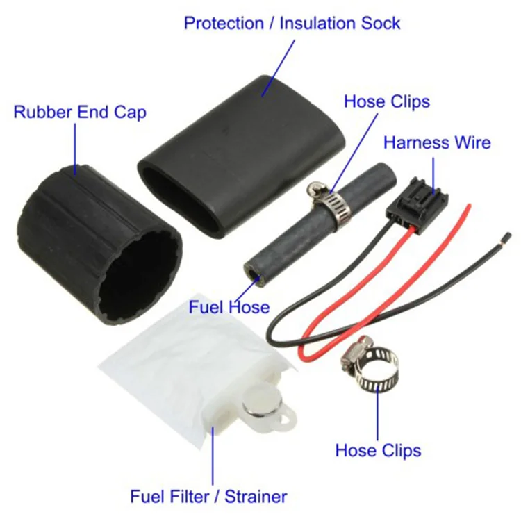 Universal High Flow 225LPH Intank Fuel Pump Walbro GSS342 Fuel Pump