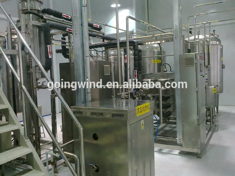 Automatic uht milk plant auto cow goat UHT milk processing machine making equipment machinery cost cheap price for sale