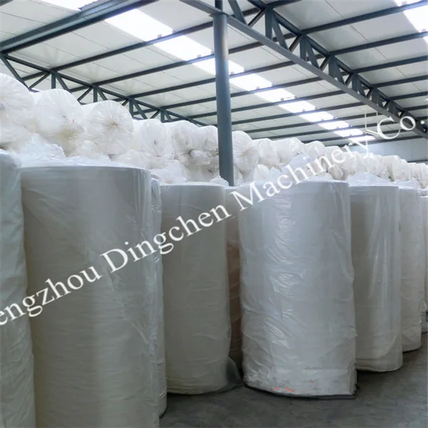 Zhengzhou Dingchen  2T/D tissue paper 1092mm making plant
