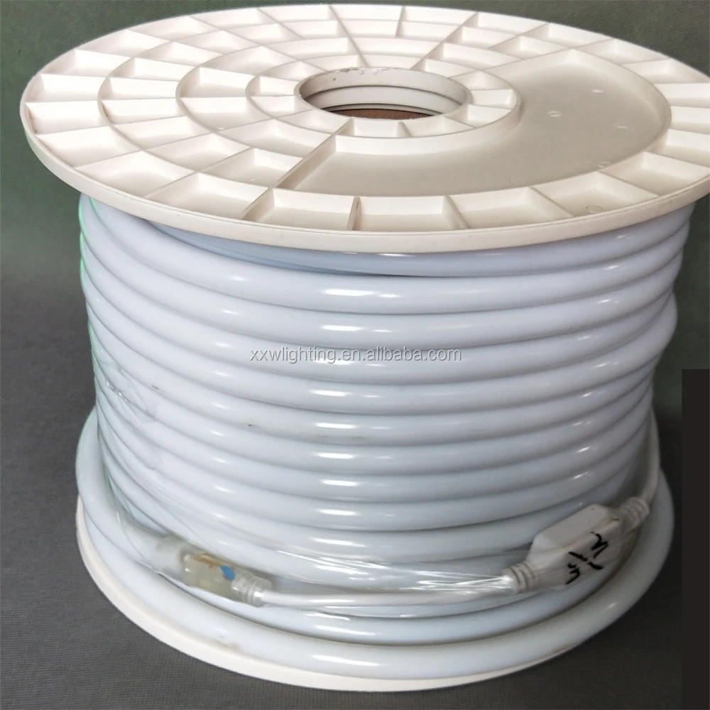 waterproof IP65 12V 24V 360 320 degree round LED flex neon rope light
