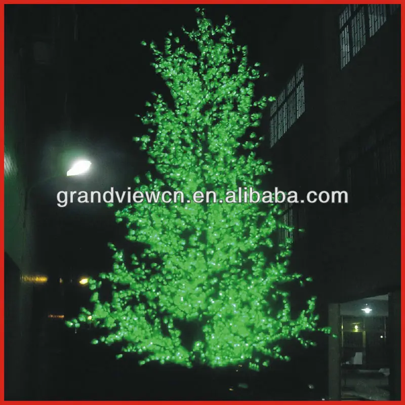 Custom design big decoration Light up cherry Trees for wedding blue colour