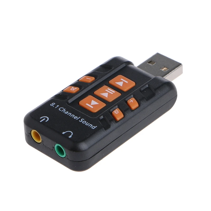 new arrival USB External  Multi-channel Virtual Sound Card Audio Adapter For PC Computer