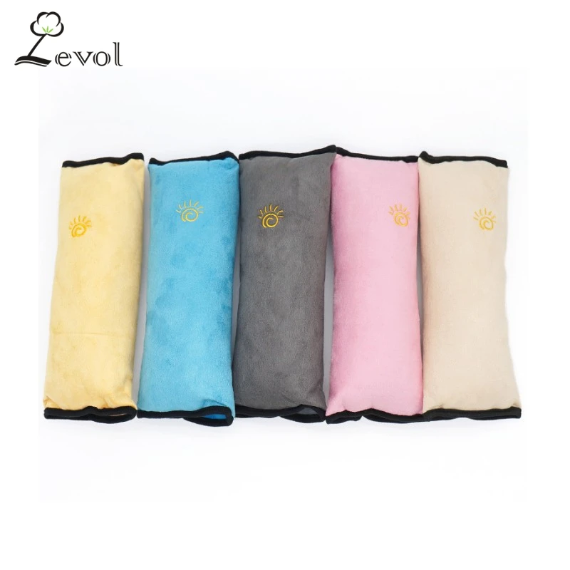 Wholesale soft headrest neck support pillow for car seat belt