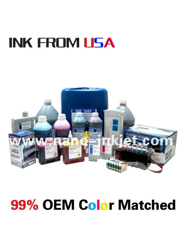 
(nano inkjwt) for Epson T3000/T5000/T7000 printer pigment ink 