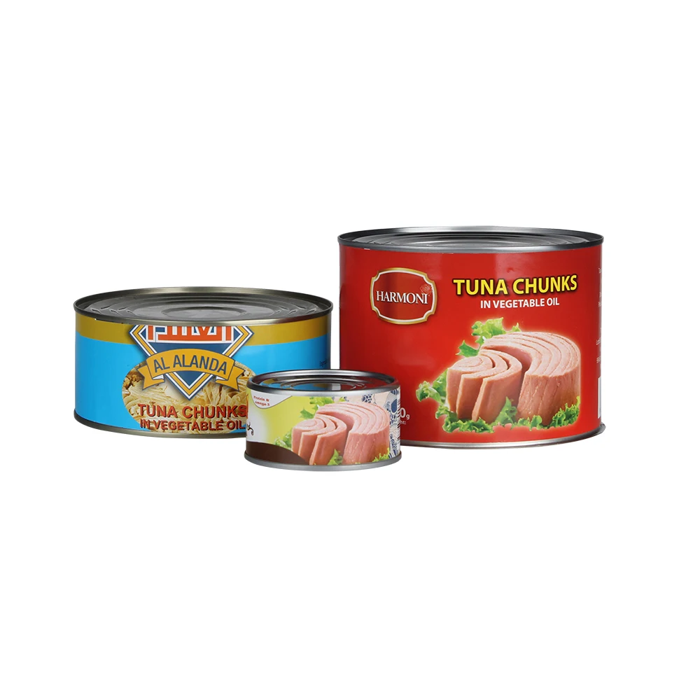 Canned spicy tuna , Canned tuna shredded