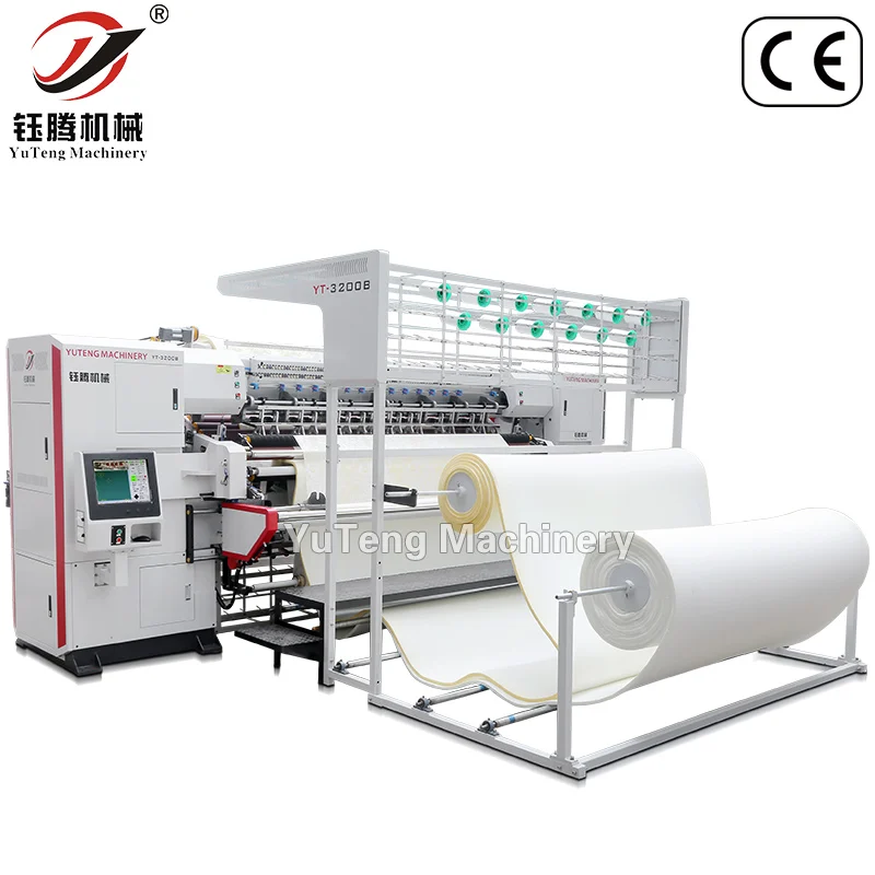 
YuTeng Computerized Industrial Multi Needle Quilting Machine For Mattress,Chain Stitch Quilting Machine 