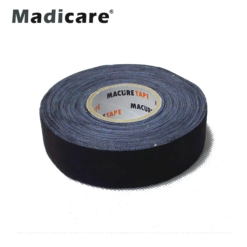 White Custom Ice Hockey Stick Blade Tape Cloth For Puckster