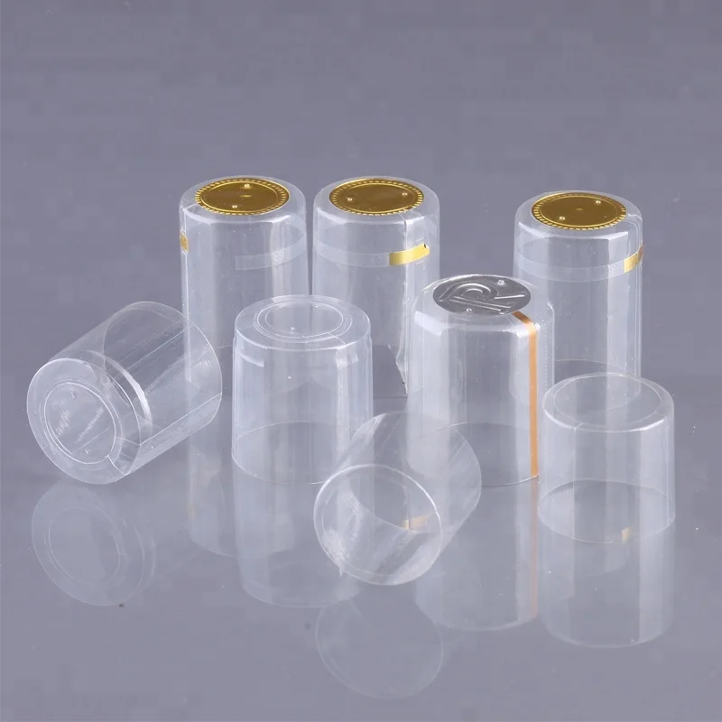 Bottle neck heat shrink bands safety seals for food wine alcohol sauces and gifts