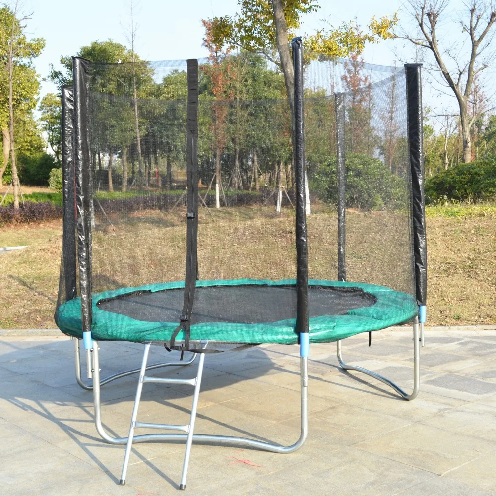 
6FT Mini Kids jumping Trampoline for Children with Enclosure and ladder TUV-GS Approved 