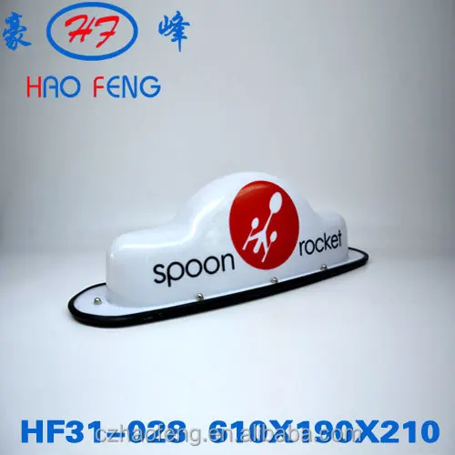 
HF31-028 magnetic taxi dome sign LED light inside taxi top light 