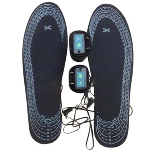 1800mA Lithium battery heated warm shoe pads heated shoe insoles with CE & ROHS