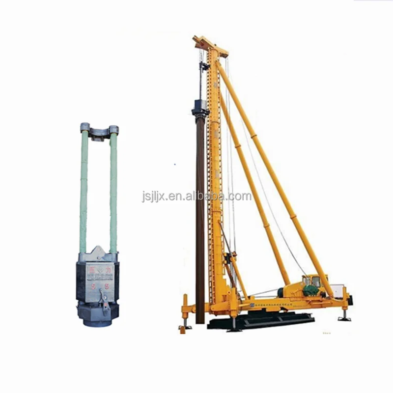 Good condition hydraulic walking diesel pile driver for piling project