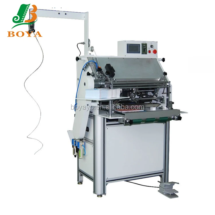 
CE Approved BOYA -450 Office And School Supplies Hot ! Metal Spiral Wire Forming And Binding Machine 