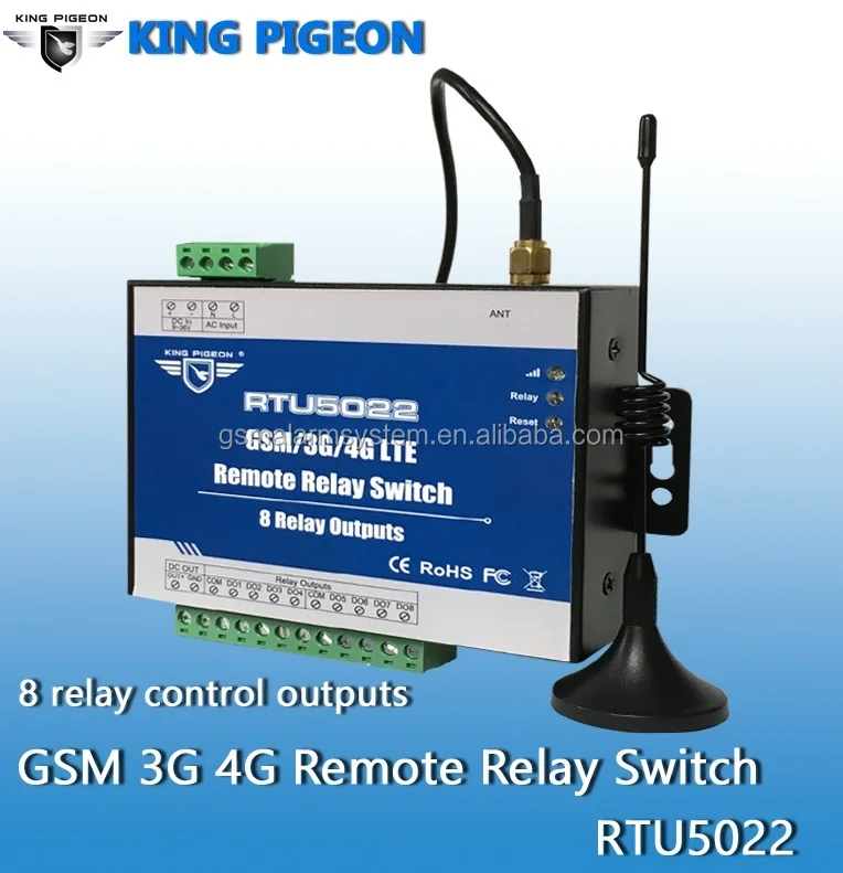  Пульт дистанционного управления gsm с приложением модуль GSM 3G 4G SMS выключатель питания (8 релейных