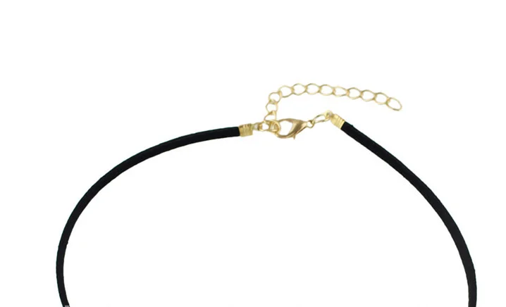 Cheap black short sun star moon pendant necklace N53-13