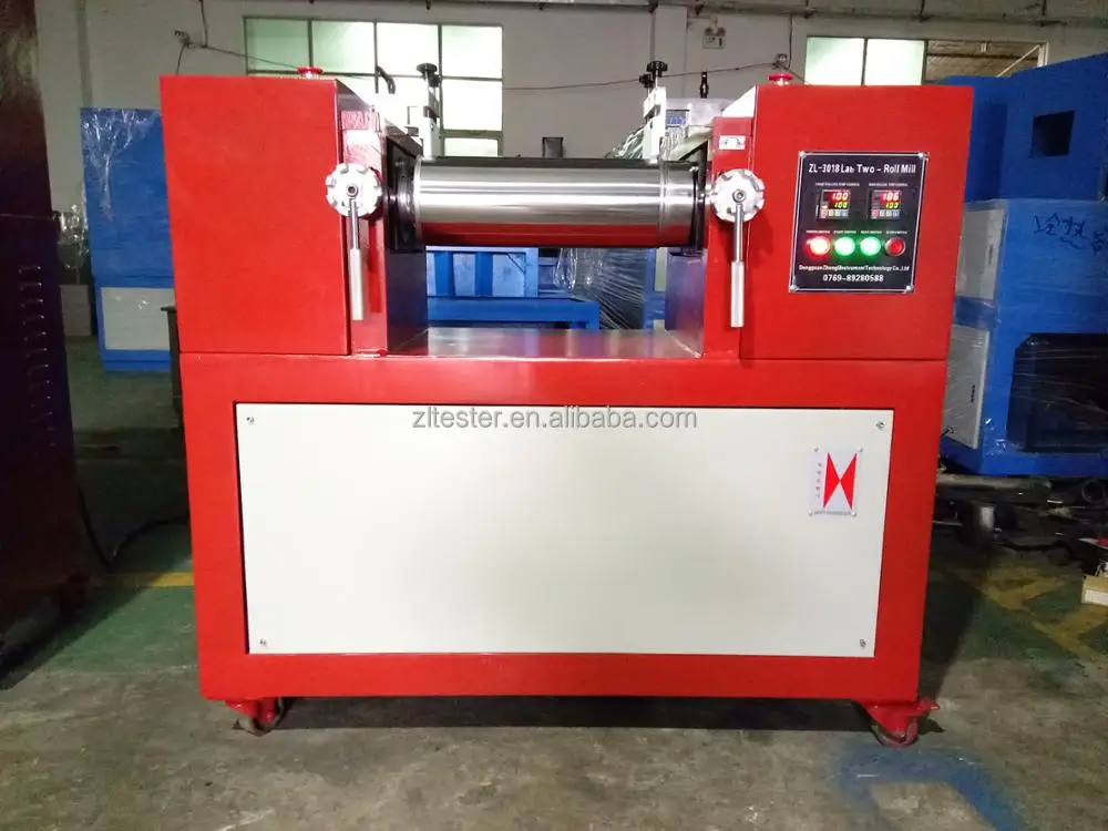 Лаборатории резиновые Два Рулона Смешивания Мельница