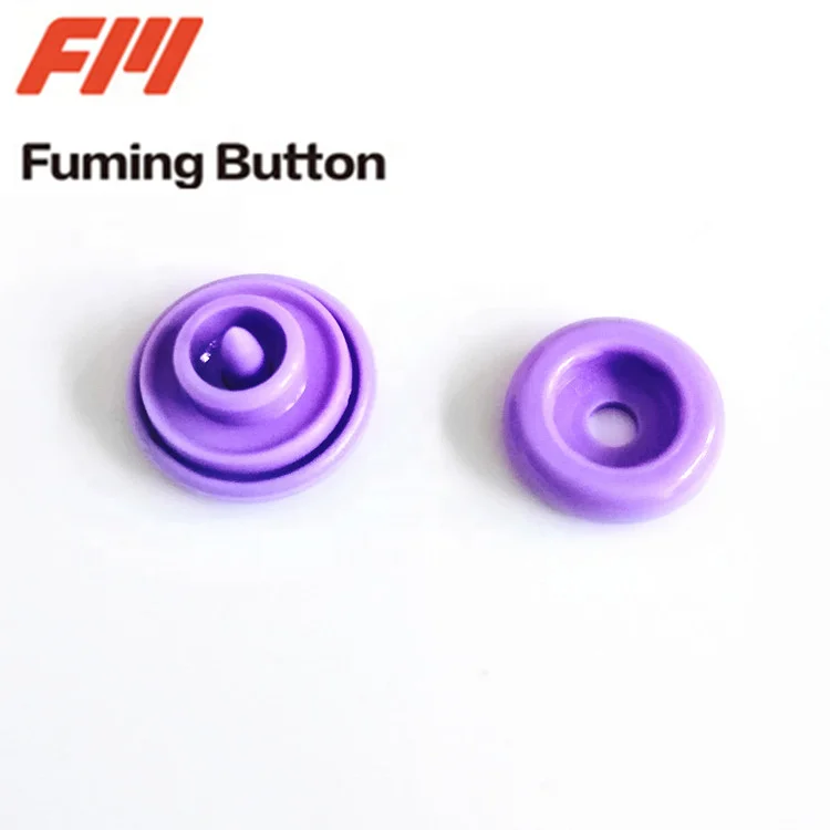 Manufacturer snap button 4 parts plastic snap fastener