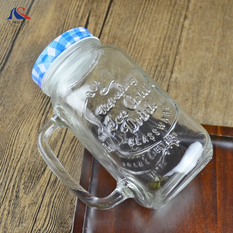 25 ounce Flawless Etch Mason Jars Drinking Glasses for Smoothies cold hot drink can for  KTV bar