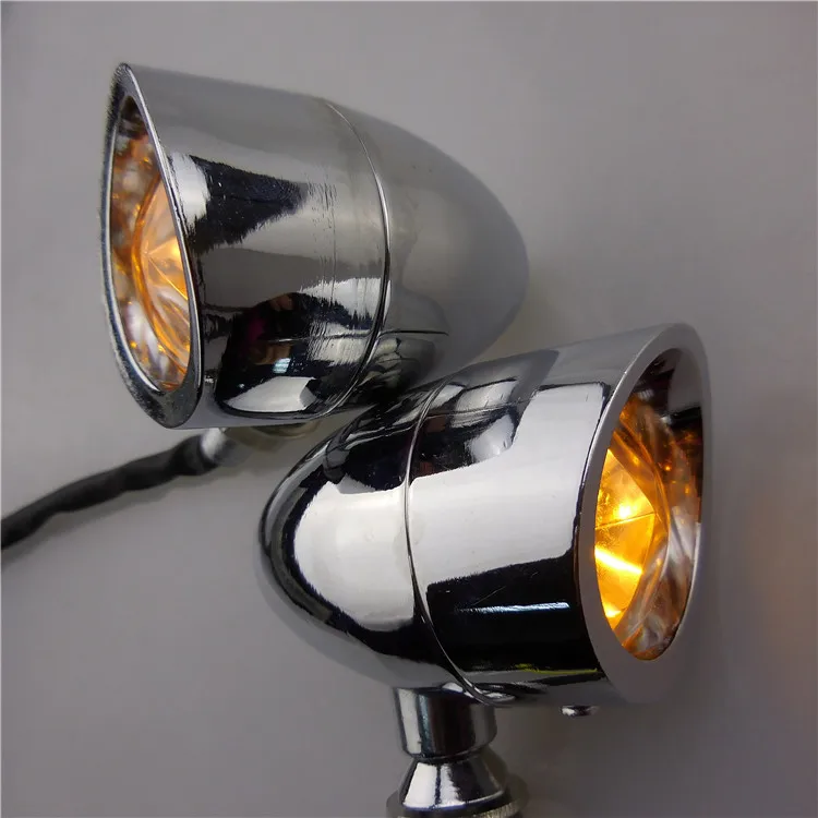 Motorcycle LED Turn Signal Lights Blinker Front Rear Lights for Motorbike eBike Dirt Street Bike