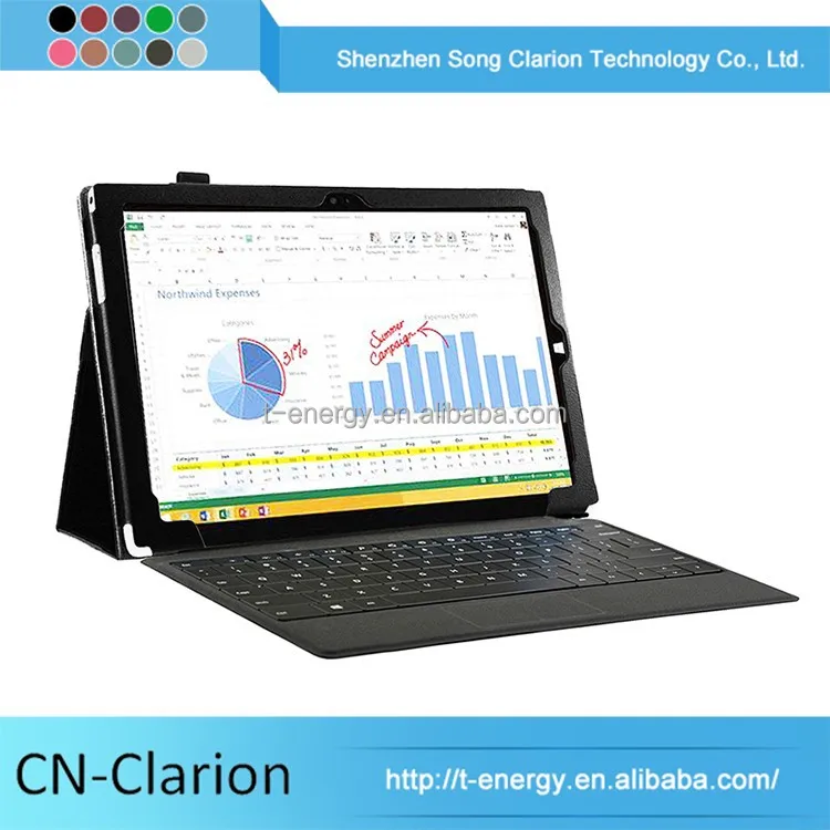 
Wholesale High Quality 11.6 Inch Tablet Pc Leather Keyboard Case 