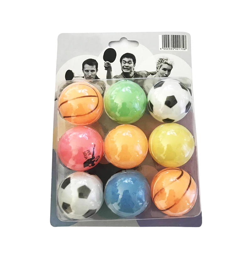 
Trending football soccer basketball style beer ball 40mm custom logo table tennis balls 