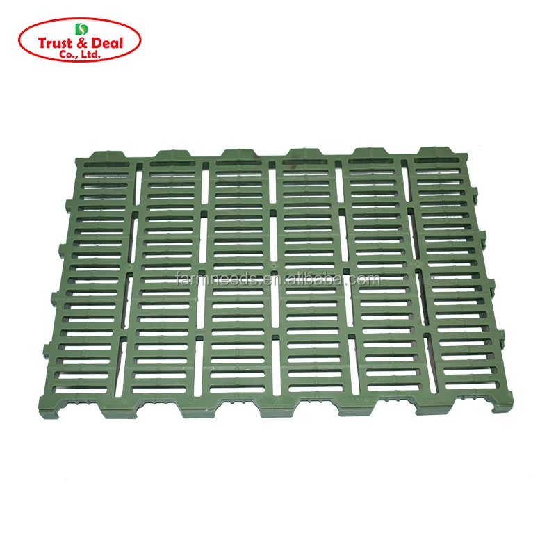 plastic slatted floor for pig plastic flooring for sow crate piggery slat floor