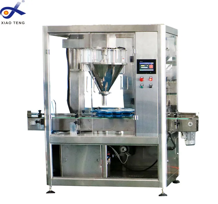 automatic powder filling ,sealing and labeling line