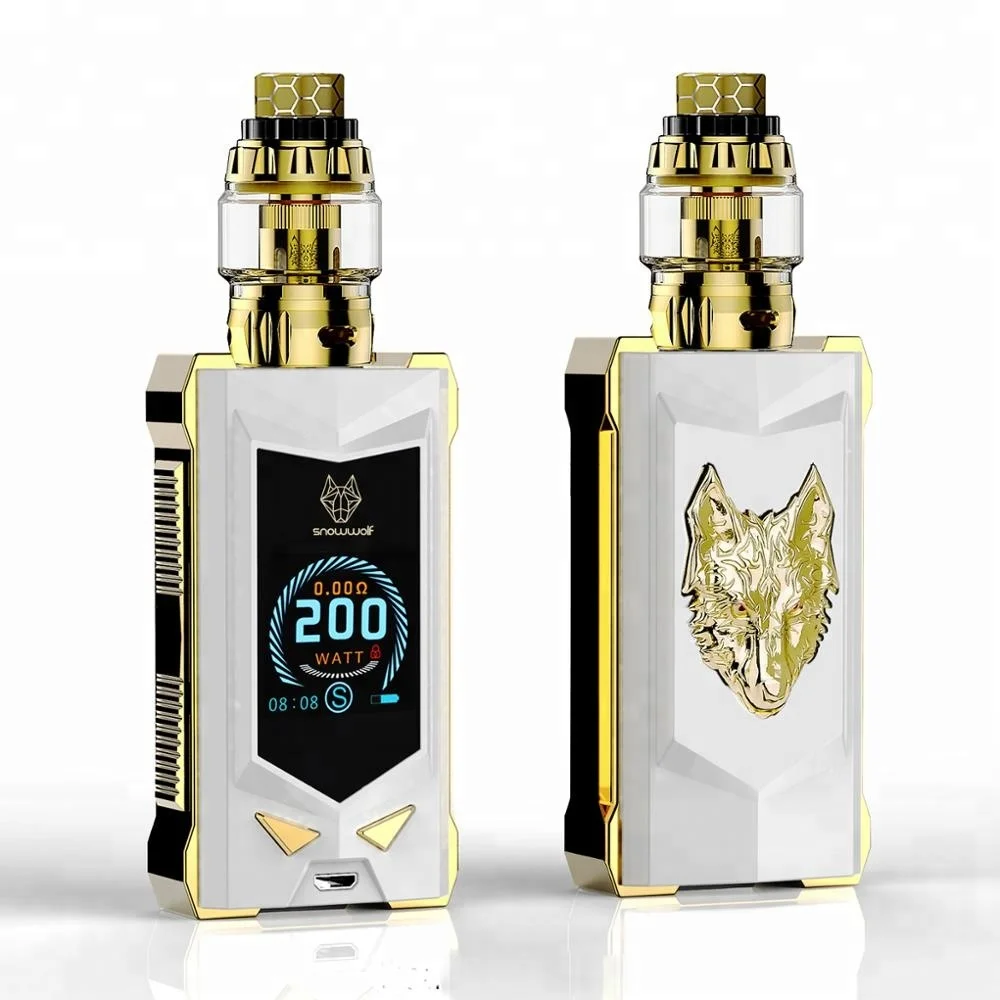  Фабричная розетка в наличии! SIGELEI SNOWWOLF mfeng набор 200 Вт электронная сигарета вейп мод бокс моды
