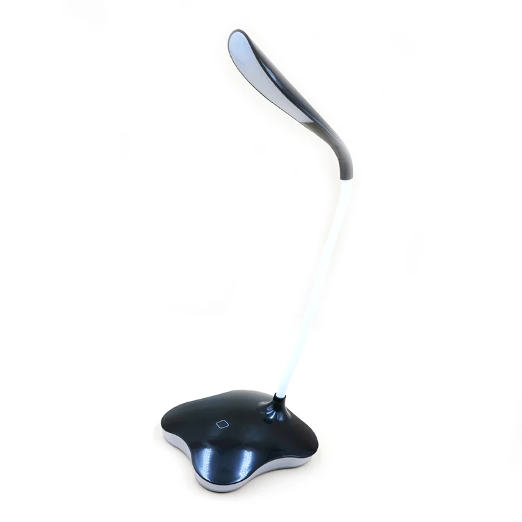 2 in 1 plastic 14 LED USB Flexible led book lamp reading light table lamp