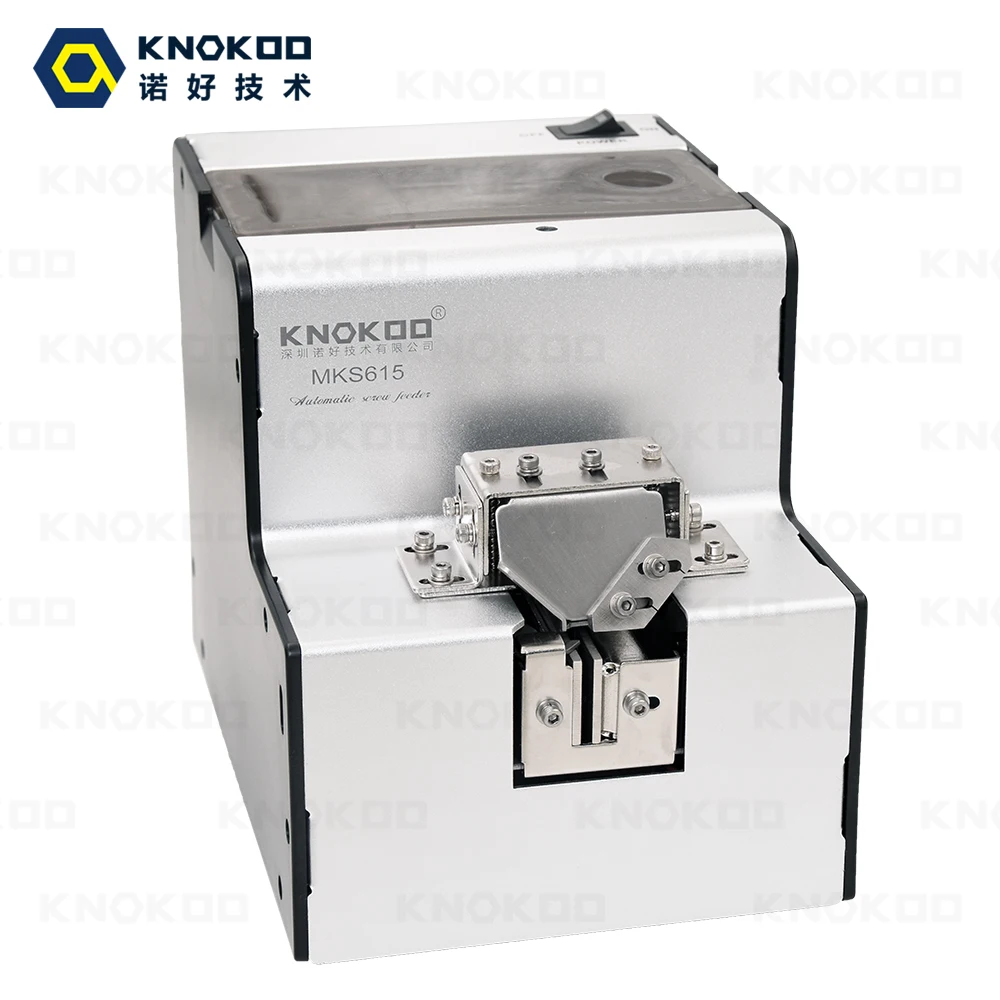 KNOKOO MKS-615 Automatic Screw Feeder with Adjustable Rail,M1-M5 Rail