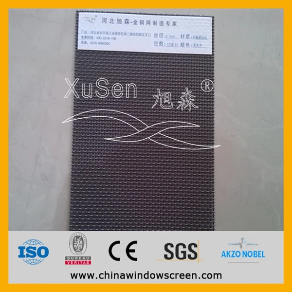 Порошковым покрытием из нержавеющей стали безопасности окно экрана / нержавеющая сталь безопасности сетки ( 17 лет завод )