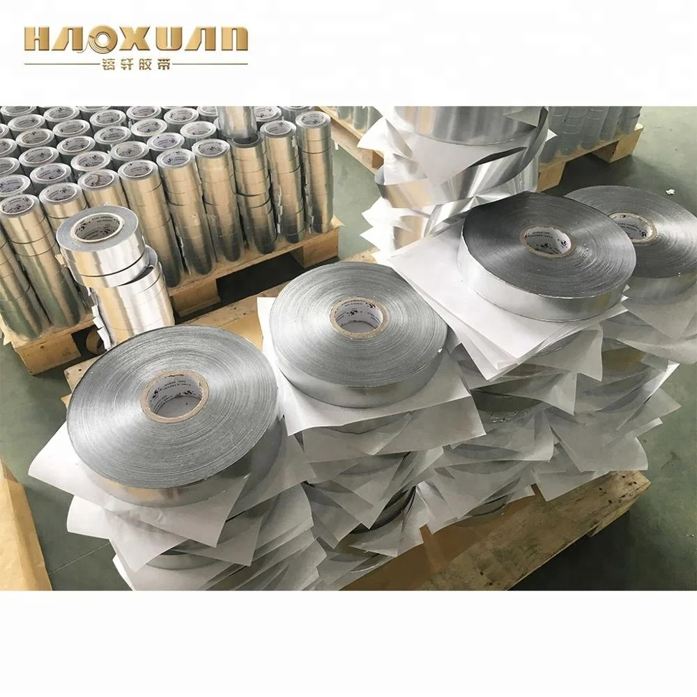 Self adhesive heat resistant aluminum lead foil tape