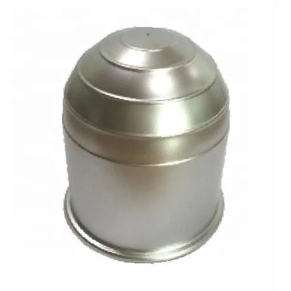 factory supply directly silver PVC trailer hitch tow ball cover