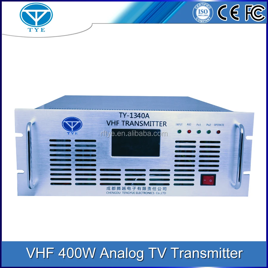 400 Вт бывший в употреблении беспроводной Аналоговый VHF/UHF ТВ аудио