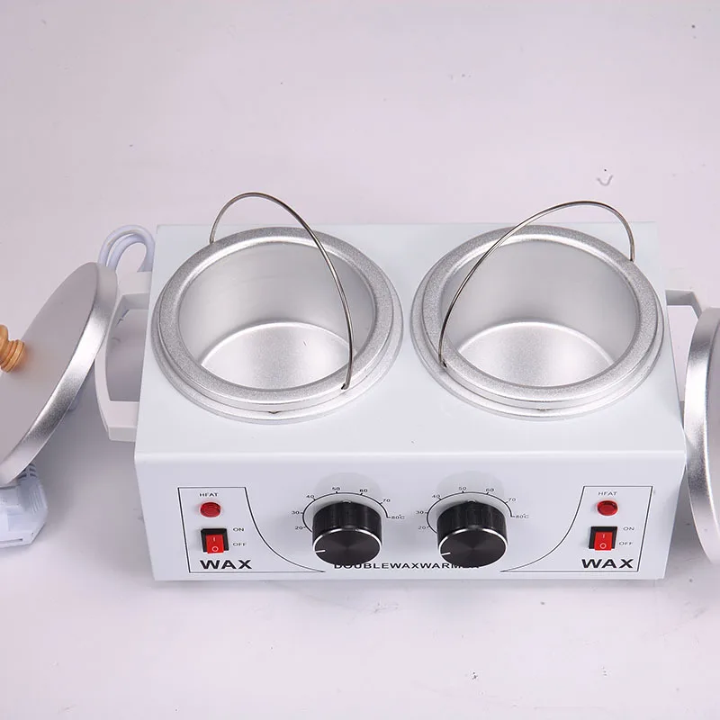 1000ML Paraffin Waxing Heater  double Pot Hair Remover Electric Large Wax Warmer For  Body Spa Salon