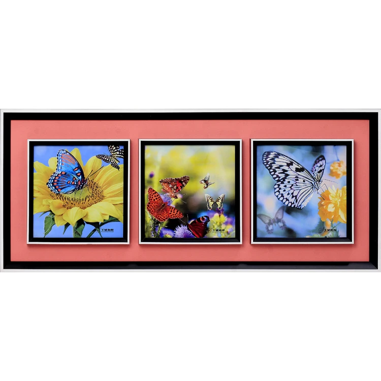 Custom Design Home Decor Plastic Picture Frame Wall Art Frames Photo