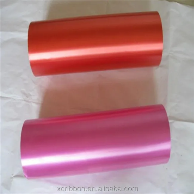 manufacture 50cm * 1000m polypropylene pp jumbo ribbon roll