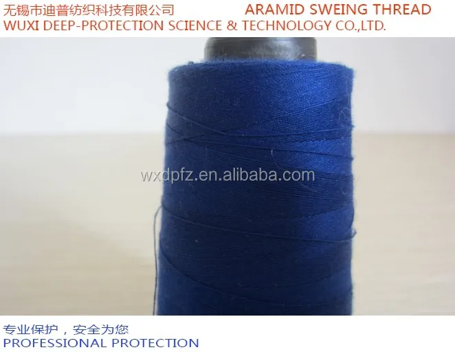 Wholesale 40/3 1.5D55MM High Tenacity Meta Aramid Sewing Thread With Different Colors