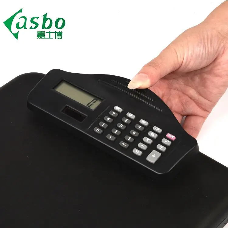 Best price factory pp storage clipboard with calculate