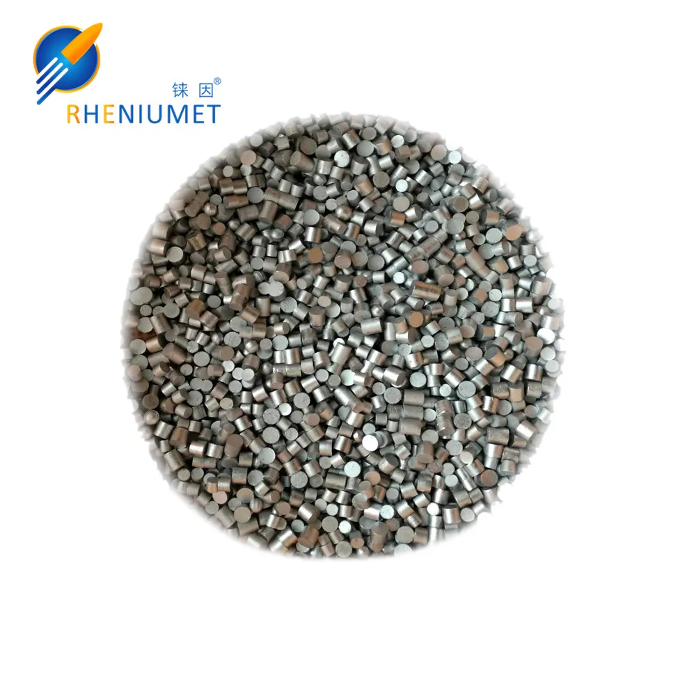 High purity  99.99% rhenium  Ingot/ Pellet, tablets, rhenium metal