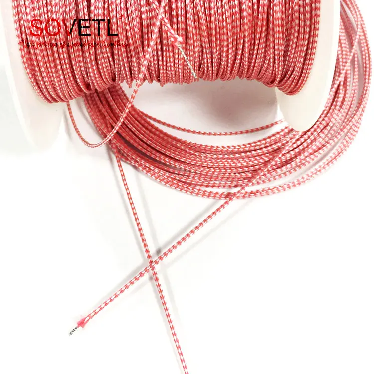 
Uhmwpe surface steel wire core braided auxiliary rope kites string 