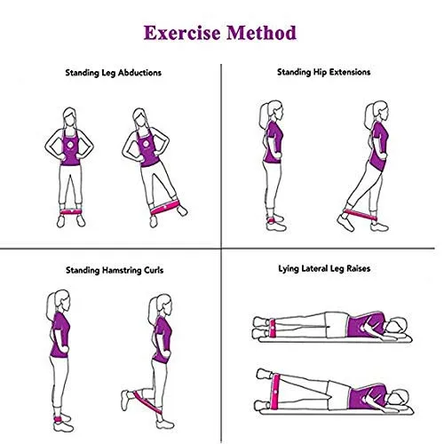 Wholesale Private Label Physical Therapy Fitness Stretch Elastic Exercise Bands