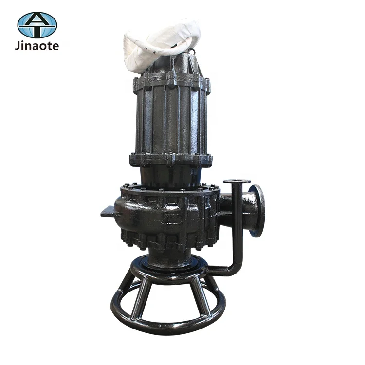 Submersible sewage pump for water pool sewage system treatment plants
