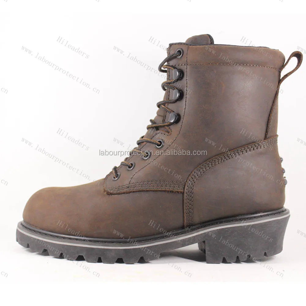 Nubuck leather safety boots / steel toe work boots