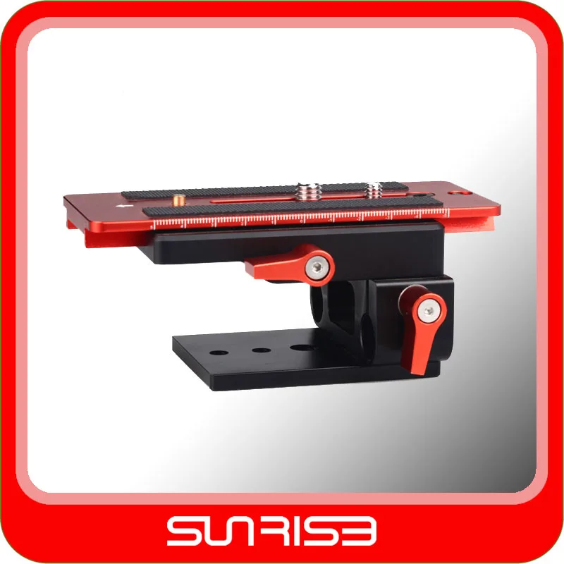 восход новое прибытие регулируемый dslr камеры опорной плиты 15mm стерёня совместимый с последующей внимания и матовые окна