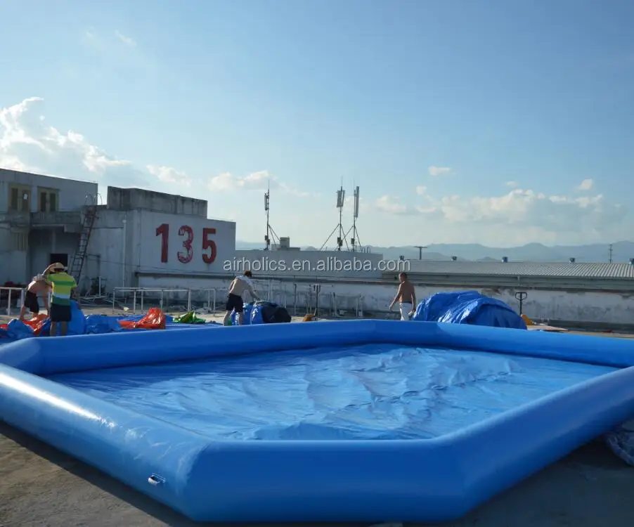 Factory price adults Water Sports outdoor inflatable big inflatable Swimming pool W2003