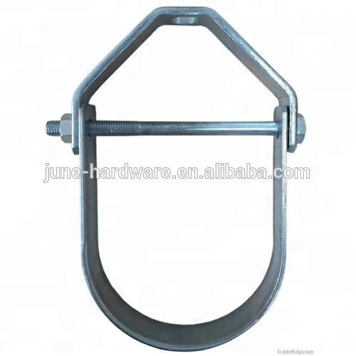 Galvanized steel clevis bolt pipe hanger