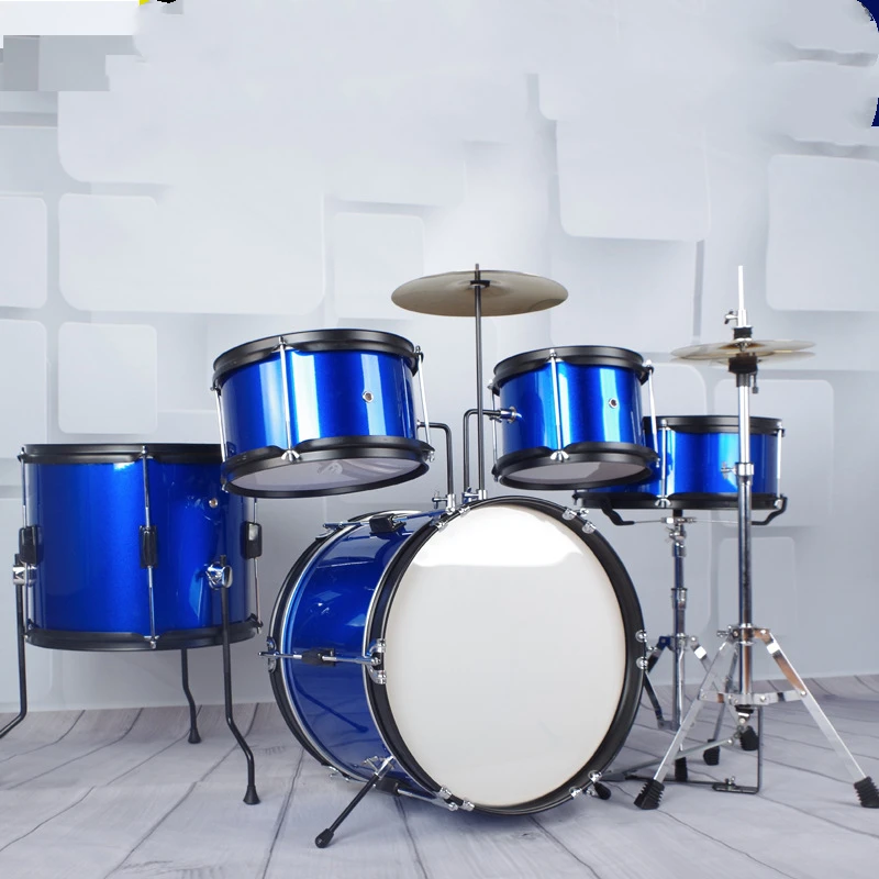 Drum instrument percussion kids musical jazz drum set 5pcs